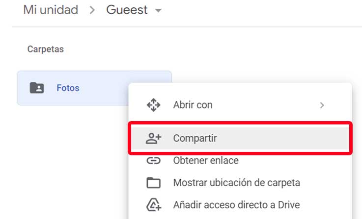 cuenta de google drive